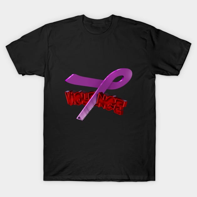 Stop Violence T-Shirt by StandAndStare